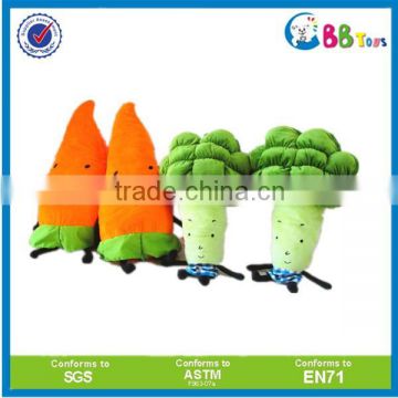 Wholesale Vegetable plush toys soft vegetable and fruit toys