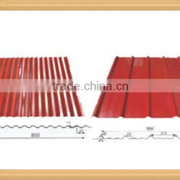 galvanized long-span corrugated roofing sheets