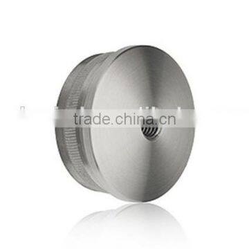 stainless steel railng handrail pipe thread end cap,tubing end caps, end caps