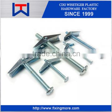 High strength carbon steel toggle bolt anchors special bolt anchor