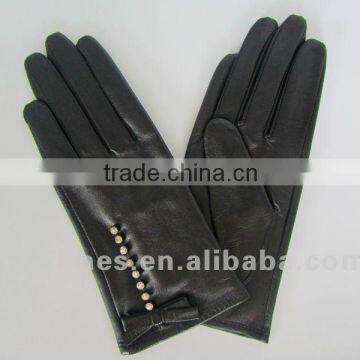 glove,ladies genuine goat leather gloves,ladies glove