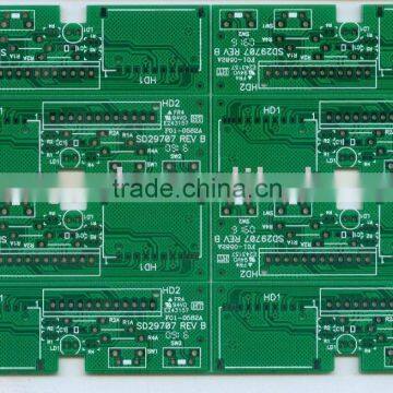 Plating gold PCB(double sided PCB,pcb,rigid pcb )