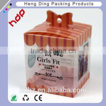 eco friendly plastic square box clear pvc folding Packaging