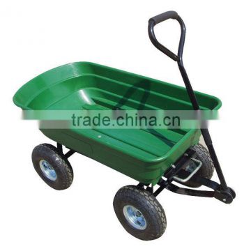 Plastic Garden Wagon with Air Wheels TC2145