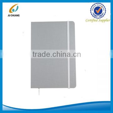 A5 promotional high-grade business notebook with elastic band and ribbon