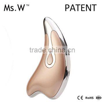 Wholesale alibaba USB rechargeable handheld galvanic facial machine ionic facial massager in cheap price