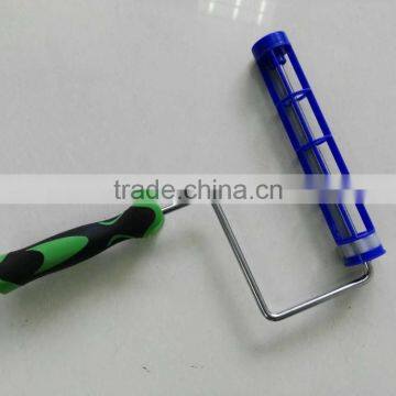 plastic cage rubber handle paint roller frame