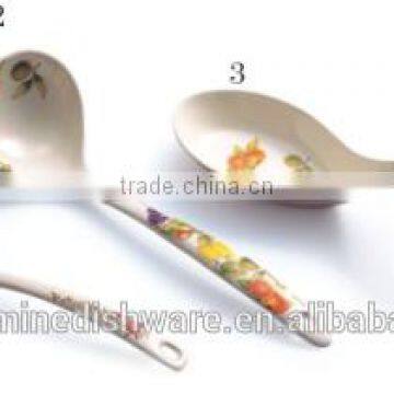 Melamine soup spoon