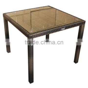 Cheap rattan garden dining table outdoor table patio table