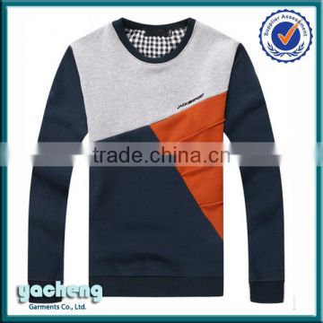 2013 men casual clothing high quality wholesale 100% cotton sweatshirt
