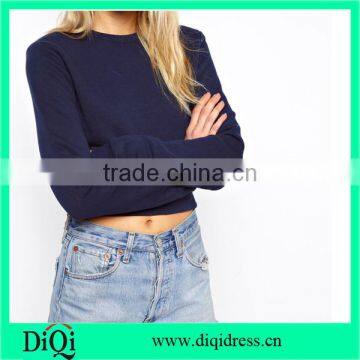 2013 fashion Cropped Sweatshirt ladies cropped hoodies plain color hoodies women clothes appreal