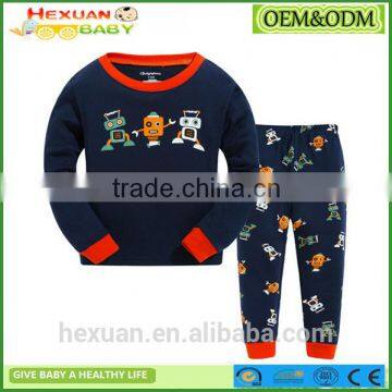Wholesale Kids Winter Pajama 2 Pcs Set Long Sleeve Childrens26
