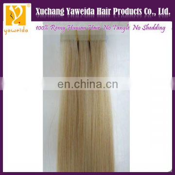 High quality PU tape hair extension remover remy hair extensions china supplier