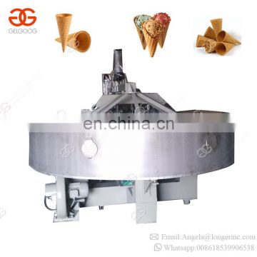 Commerical Crisp Bowl Shape Cup Making Waffle Cone Maker Automatic  Ice Cream Cone Machine