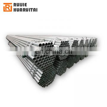 Hot dip galvanized steel round pipe agriculture greenhouse pipe
