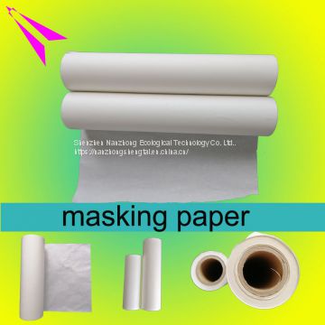 OEM One time paint spray paint protective masking paper customization masking film