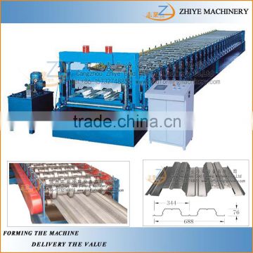 building material producing line/auto floor deck cold forming machine/Floor panel production line