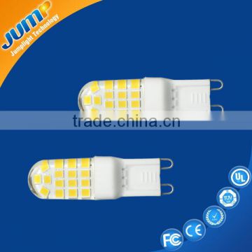 High brightness g9 110v g9 led silicon bulb