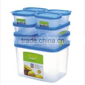 Plastic food container sets