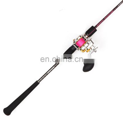 high quality carbon fishing fuji rods  two sections slow jigging rod  salt water fishing reels and rods