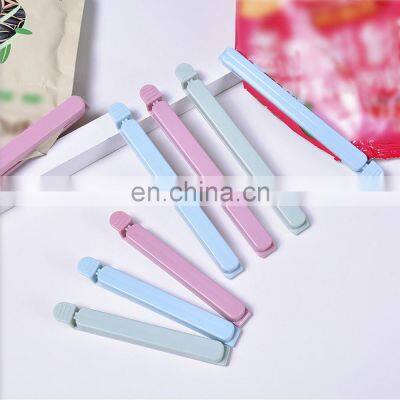 2021 Custom Logo Easy Clasp Small Personalized Plastic Sealing Holder Bag Clips Food
