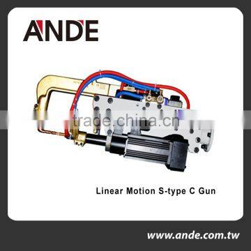 Made in Japan Specialized High welding quality C type servo gun for car back bumper welding