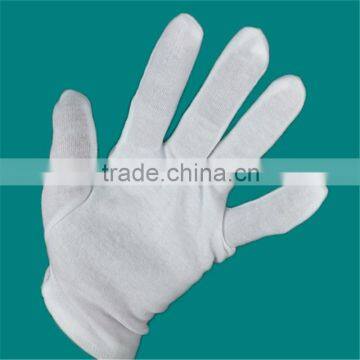 white fleece cotton mechanical glove