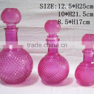 glass wine bottle K1004