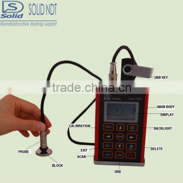 Solid T220 china painting measure thickness gauge operation