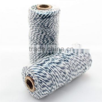 Cotton bakers twine for crafting packaging rope colored twine twisted cotton rope for packaging Wedding Favor