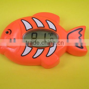 fish shape water proof digital bath thermometer