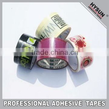 custom water based acrylic clear adhesive packing bopp tape