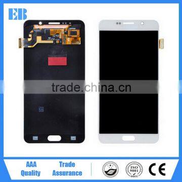 Low price spare parts lcd display lcd touch glass screen digitizer for Samsung galaxy note5 N9200 lcd screen