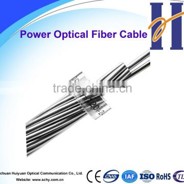 Stainless steel tube OPGW 24F G.652D communication optic fiber cable