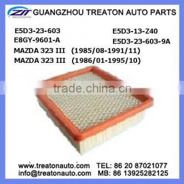 AIR FILTER E5D3-23-603 E5D3-13-Z40 E8GY-9601-A E5D3-23-603-9A FOR MAZDA 323 III 85-91 323 III 86-95