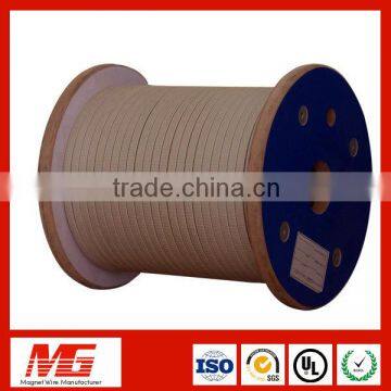 ISO Certificated China class 180 fiber covered copper wire