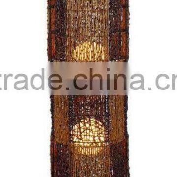 Decorative Natural cane Floor Lights/ Floor Lamp