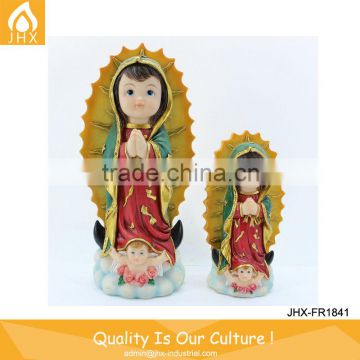 Mexico Guadalupe Resin Handicraft Church Ikon Religious Furnishing Articles