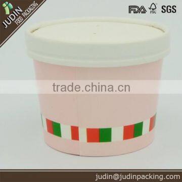 500ml yogurt cup lid disposable printed cup