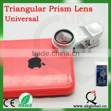 Fashionale clip lens, Clip filter lens, 3 image mirage camera lens for smartphone