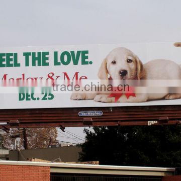 Screen printing on Advertising billboards posters