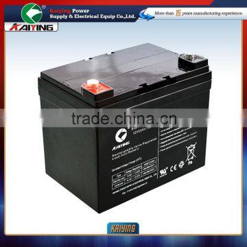 sealed rechargeable valve regulated lead acid ups battery 12V33AH