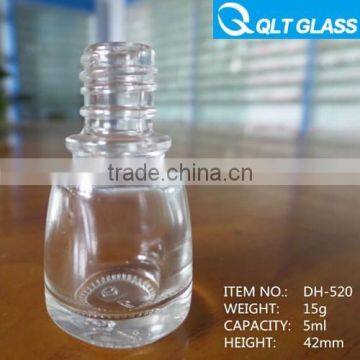 5ml Glass nail polish bottles with high quality