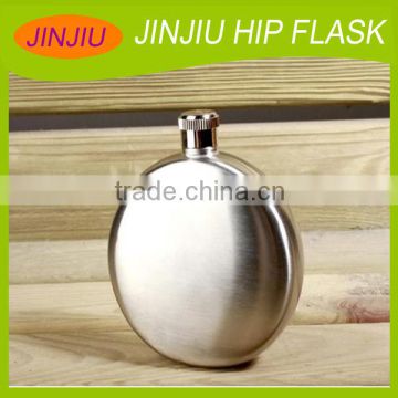 Stainless Steel Hip Flask Round Hip Flask Classical And Easy Carried