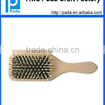 paddle cushion hair brush,massage hair brush,professional wooden hair brush