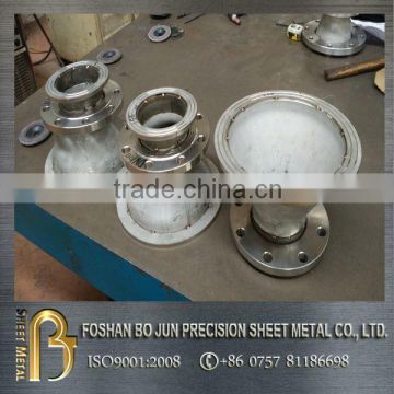 China suppliers manufacturers customized stainless steel part fabrication