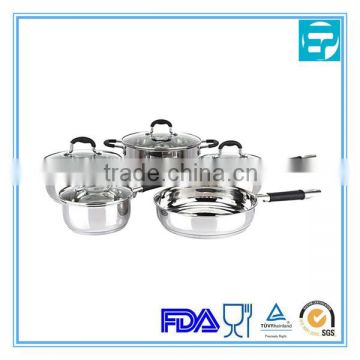 9pcs stainless steel cookware