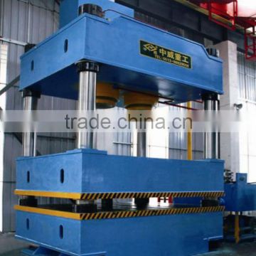 ZHONGWEI 315 tons Four Column electric hydraulic press for TUV ISO certification