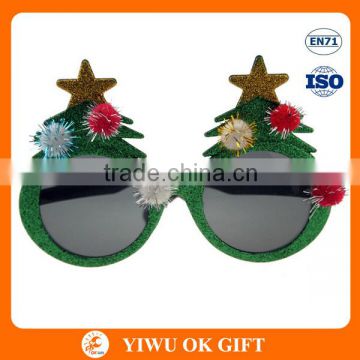Yiwu Factory Wholesale Funny Chirstmas Sunglasses