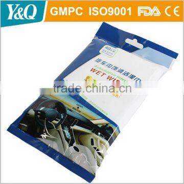 Competitive Price High Quality Auto Car Cleaning Wet Wipe Manufacturer From China